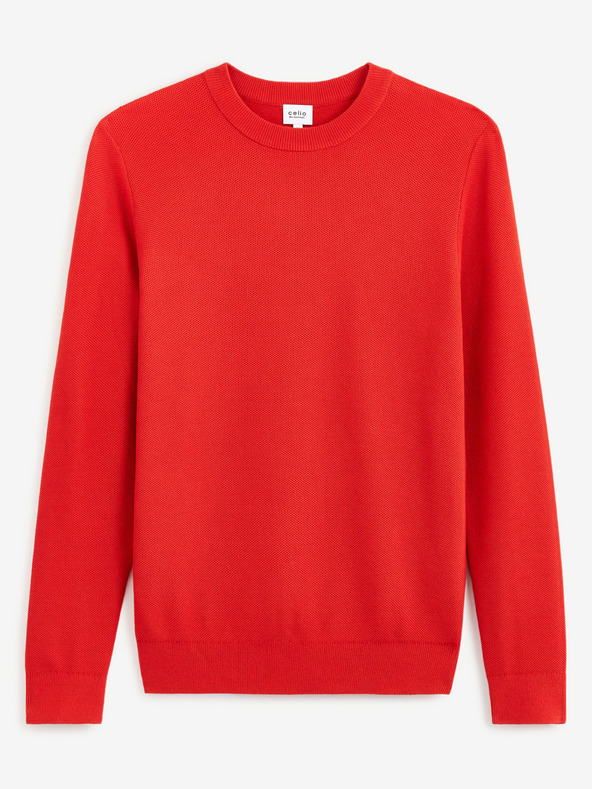 Celio Piros férfi Celio Bepic pulcsi