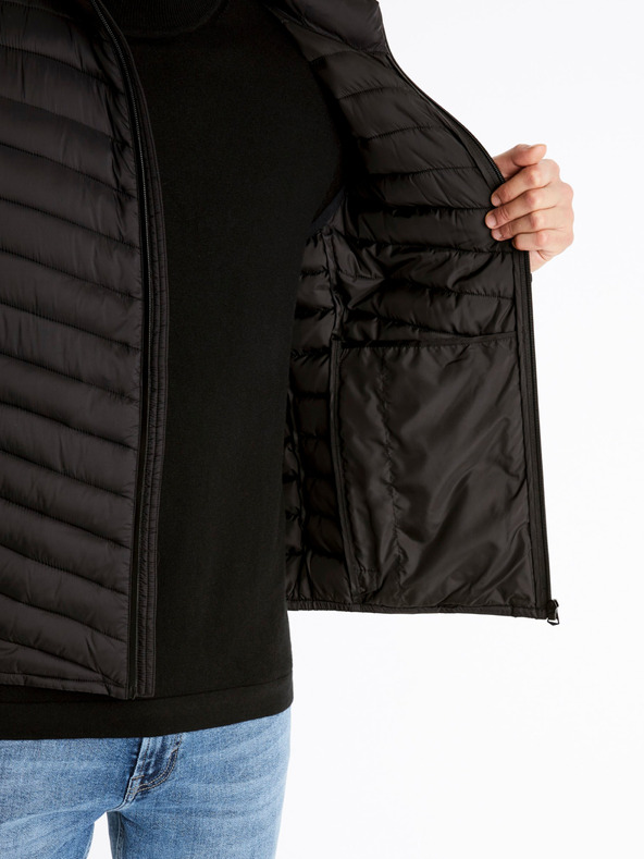 Celio Fekete férfi steppelt mellény Celio Dulock