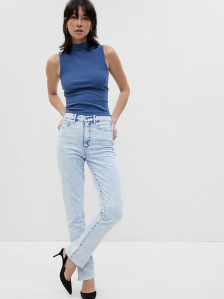 GAP High Rise Slim Vintage Split-Hem farmer GAP