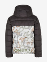 O'Neill Férfi fehér-fekete mintás télikabát O'Neill O'RIGINALS PUFFER JACKET O'Neill O'RIGINALS PUFFER JACKET férfi télikabát