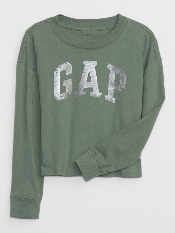 GAP Gyerek póló fémes logóval Gap