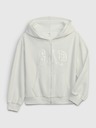 GAP Gyerek pulóver logóval és fleece béléssel GAP