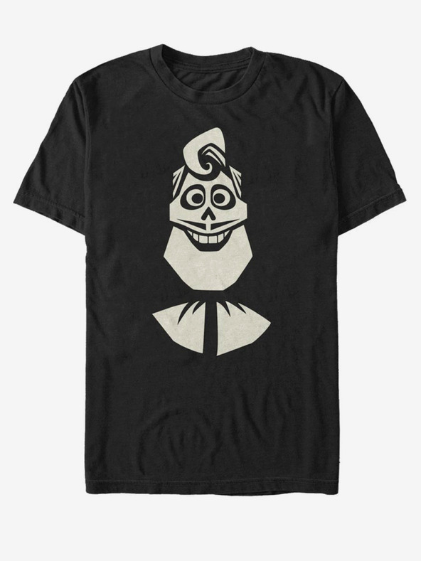 ZOOT.Fan Fekete unisex póló nyomtatott ZOOT.Fan Ernesto Face Pixar Pixar
