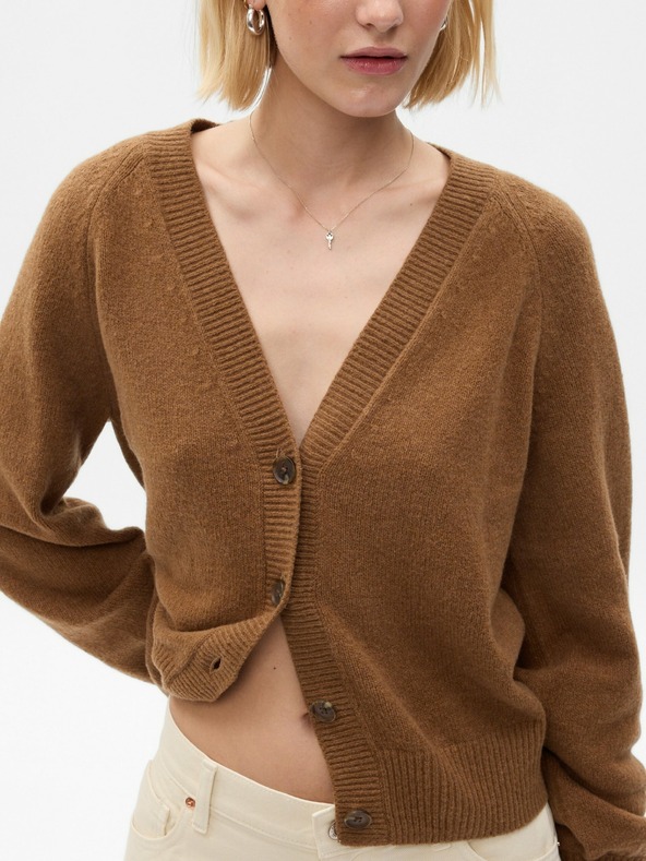 GAP Kardigán crop CashSoft GAP