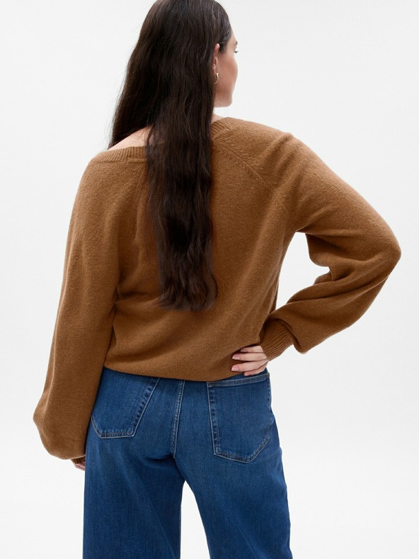 GAP Kardigán crop CashSoft GAP