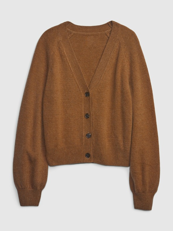 GAP Kardigán crop CashSoft GAP
