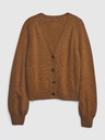 GAP Kardigán crop CashSoft GAP