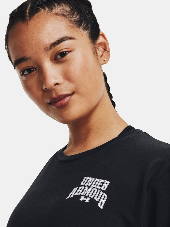 Under Armour Női felső Under Armour UA Rival Terry Graphic Crew