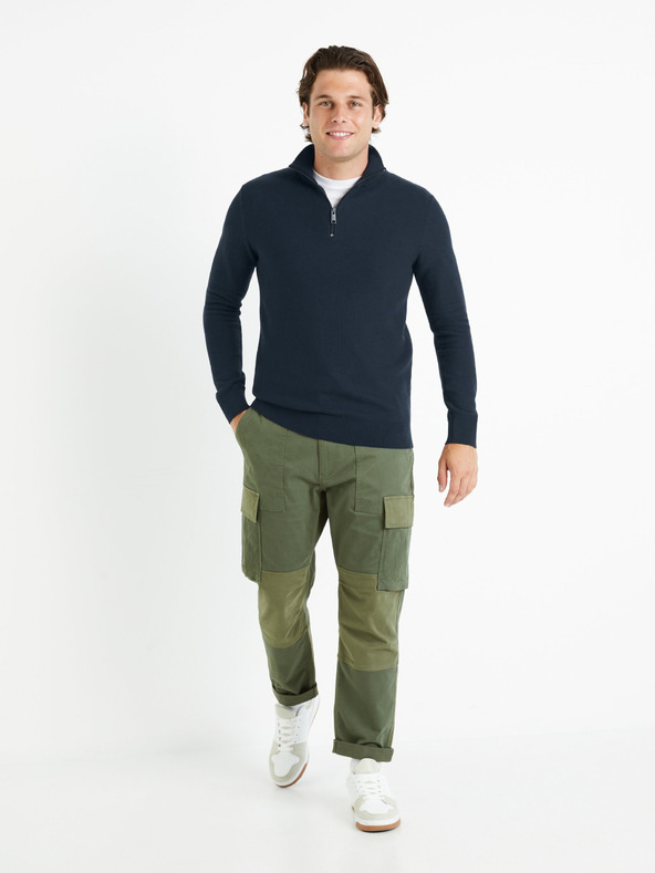 Celio Sötétkék férfi Celio Celim pulóver