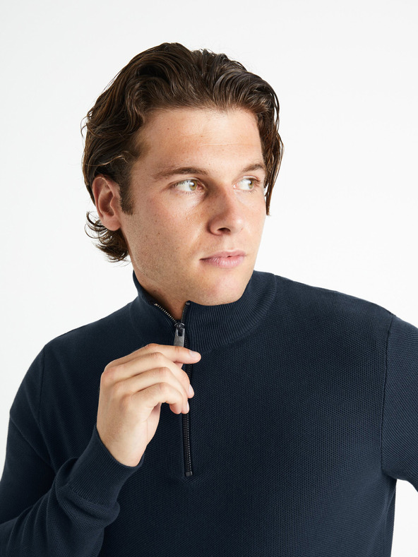 Celio Sötétkék férfi Celio Celim pulóver