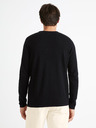 Celio Fekete férfi pulóver Celio Felano
