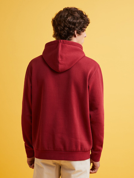 Celio Piros férfi kapucnis pulóver Celio Fecago