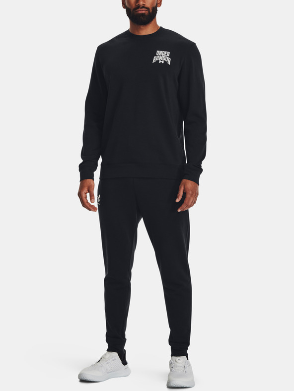 Under Armour Férfi felső Under Armour UA Rival Terry Graphic Crew