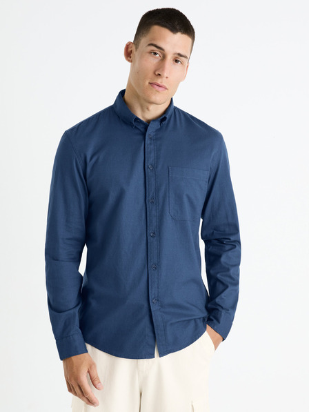 Celio Sötétkék férfi ing Celio Farobone2