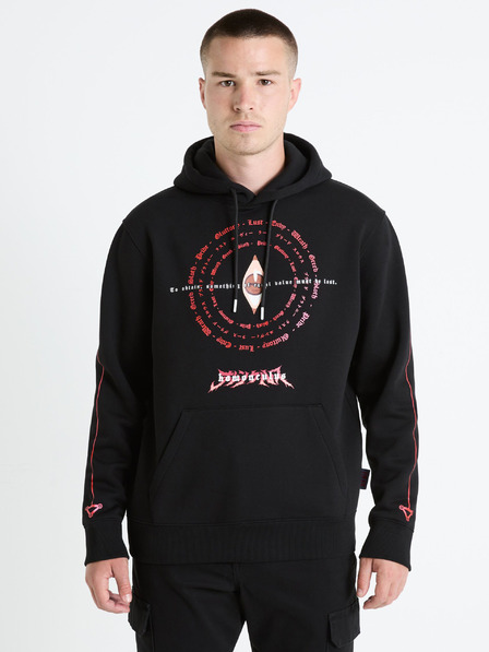 Celio Fekete férfi kapucnis pulóver Celio Fullmetal Alchemist