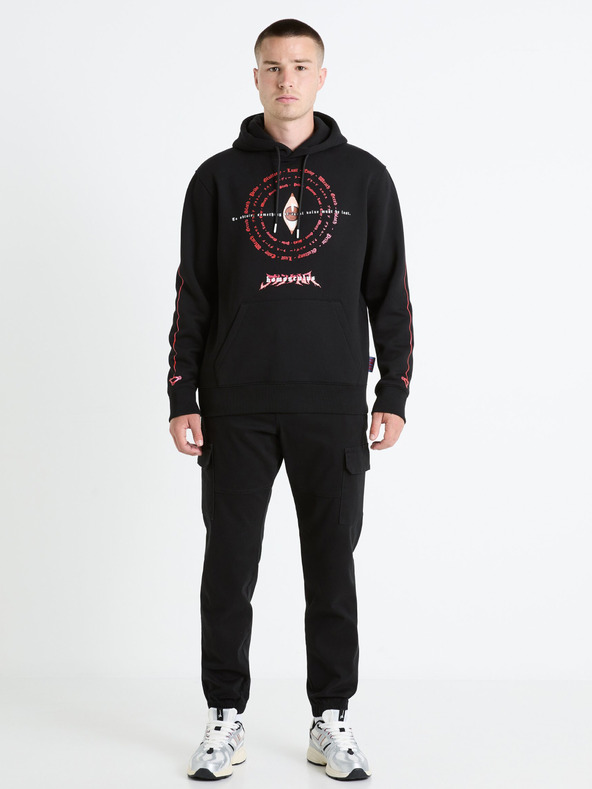 Celio Fekete férfi kapucnis pulóver Celio Fullmetal Alchemist
