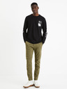 Celio Khaki színű férfi rövidnadrág Celio Fodamso