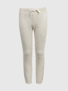 GAP Gyerek fleece sportnadrág logóval army GAP