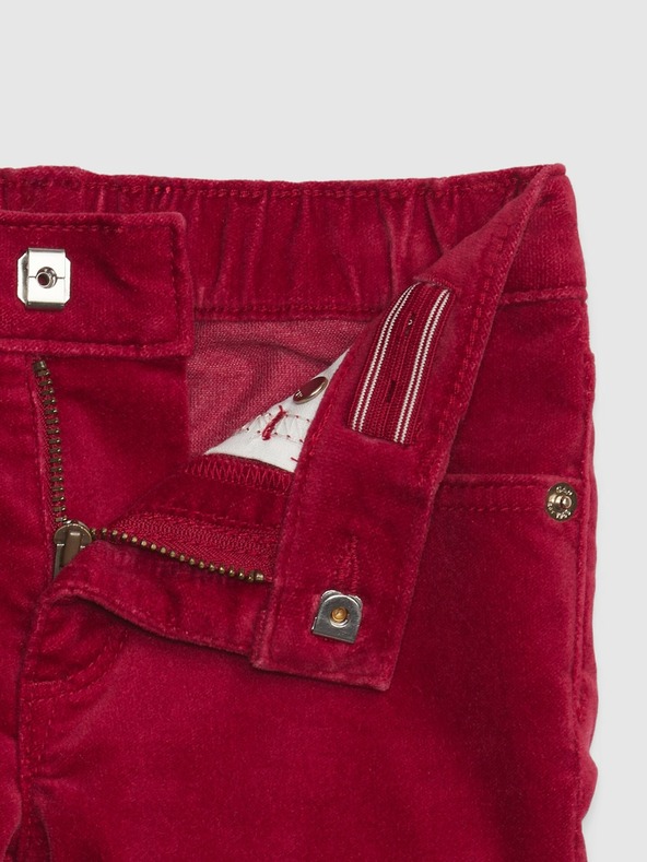 GAP Baby bársony Flare farmer GAP