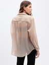 GAP Oversize átlátszó ing GAP