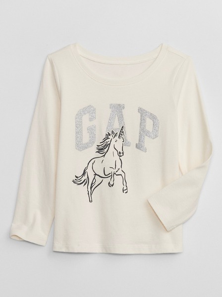 GAP Baby póló Gap logóval GAP