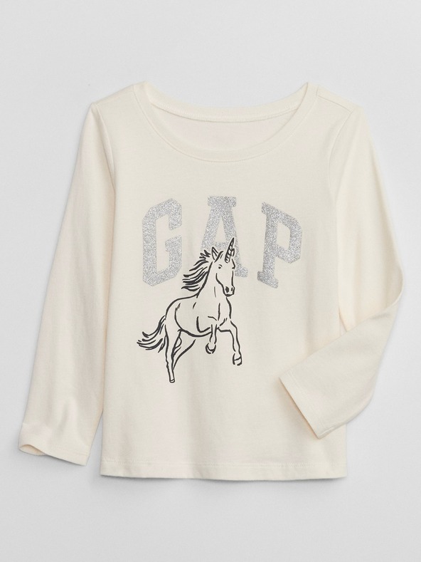 GAP Baby póló Gap logóval GAP