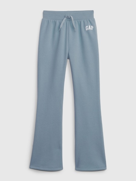 GAP Gyerek fleece sportnadrág logóval army GAP
