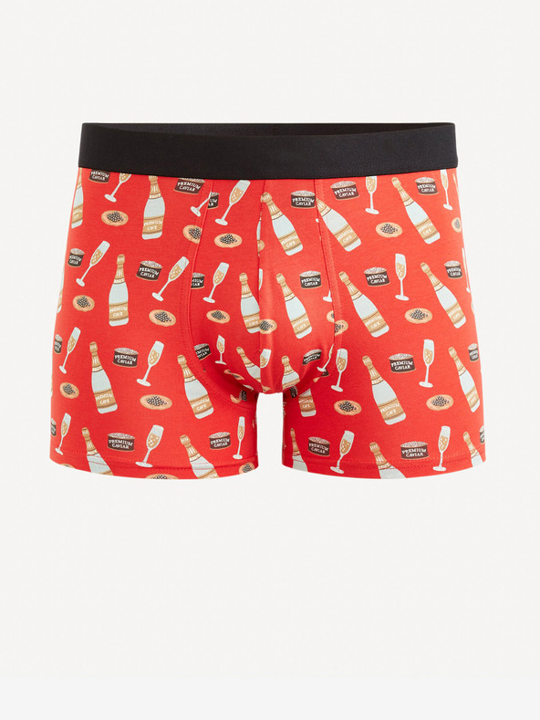 Celio Boxeralsó és zokni készlet piros és kék színben a Celio-tól