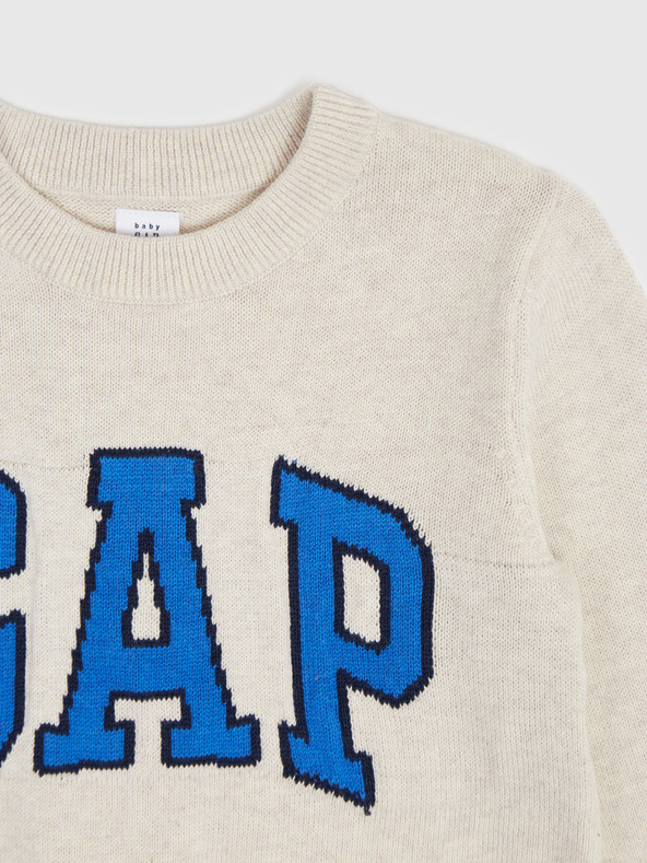 GAP Baby pulóver logóval GAP