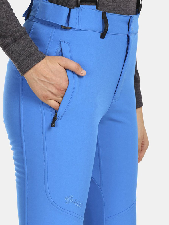 Kilpi Kék női softshell síelőnadrág Kilpi RHEA Kilpi női softshell nadrág