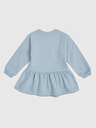 GAP Baby mikinás ruha logóval GAP