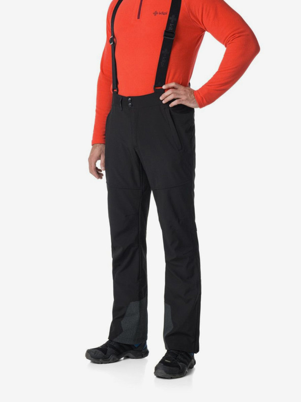 Kilpi Fekete férfi síelőnadrág Kilpi TEAM PANTS