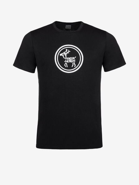 Kilpi Fekete férfi nyomtatott póló Kilpi BRANDYS