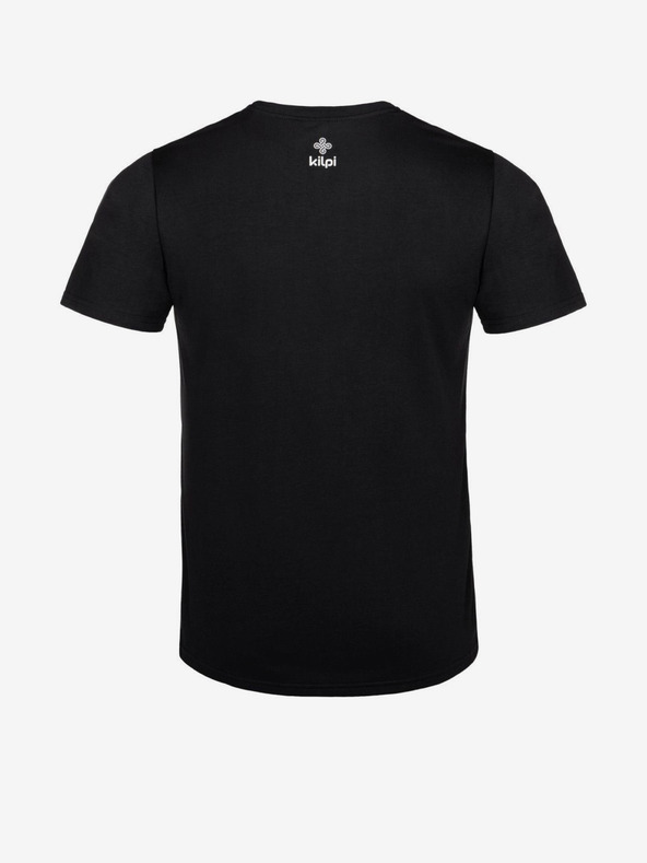 Kilpi Fekete férfi nyomtatott póló Kilpi BRANDYS