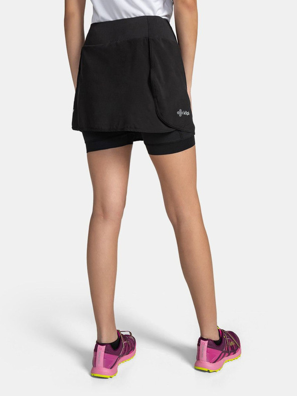 Kilpi Fekete női kerékpáros szoknya Kilpi JOLA