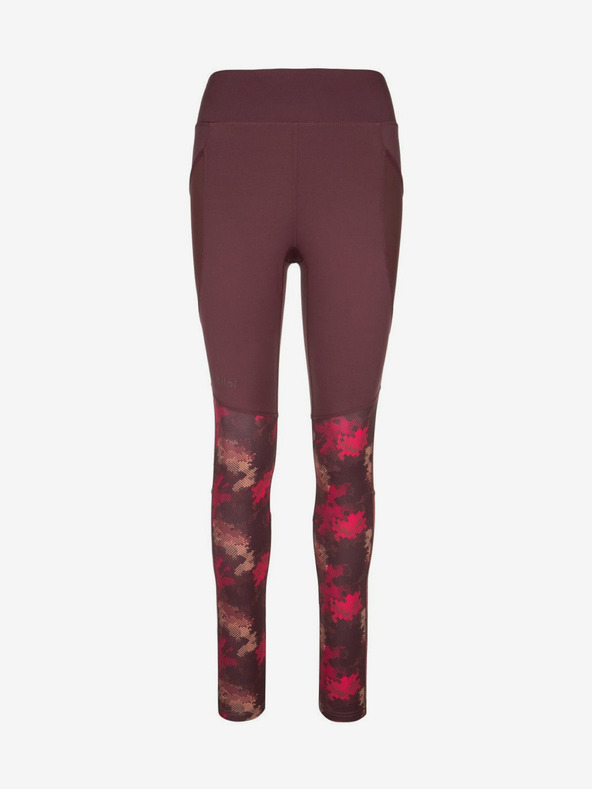 Kilpi Kilpi Ligano női bordó sportleggings Kilpi Ligano