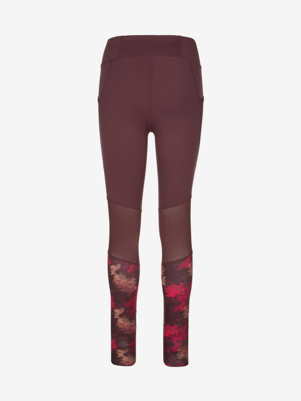 Kilpi Kilpi Ligano női bordó sportleggings Kilpi Ligano