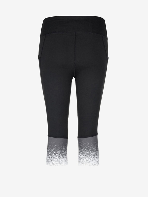 Kilpi Fekete női háromnegyedes sport leggings Kilpi Solas
