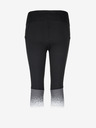 Kilpi Fekete női háromnegyedes sport leggings Kilpi Solas