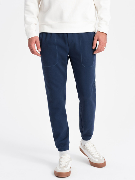 Ombre Clothing Sötétkék Férfi Ombre Ruházat CARROT melegítőnadrág