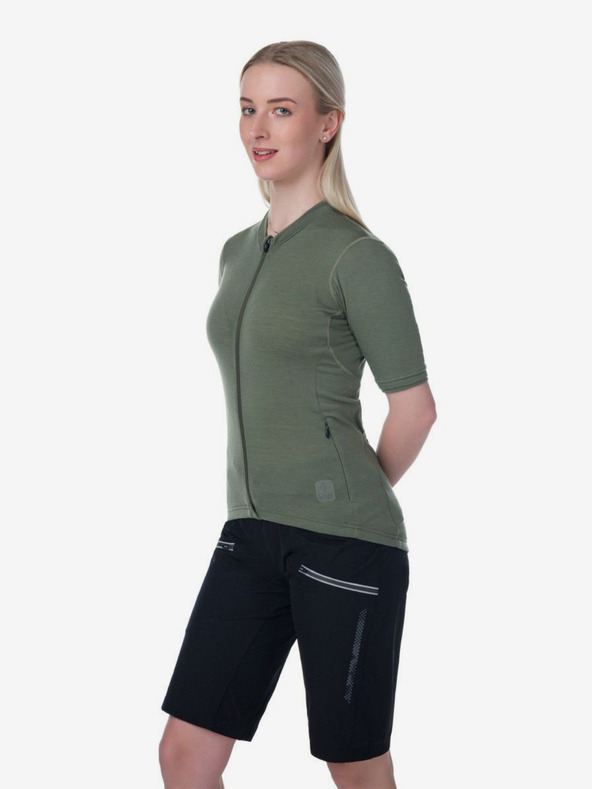 Kilpi Kilpi MEARIL női kerékpáros trikó, khaki színű