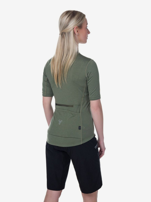 Kilpi Kilpi MEARIL női kerékpáros trikó, khaki színű