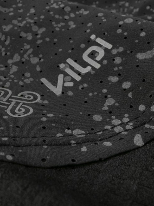 Kilpi Fekete női mintás 2in1 futónadrág Kilpi BERGEN