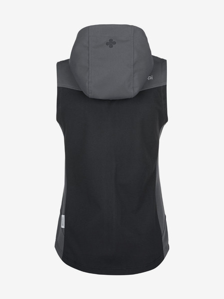 Kilpi Fekete női softshell mellény Kilpi CORTINA