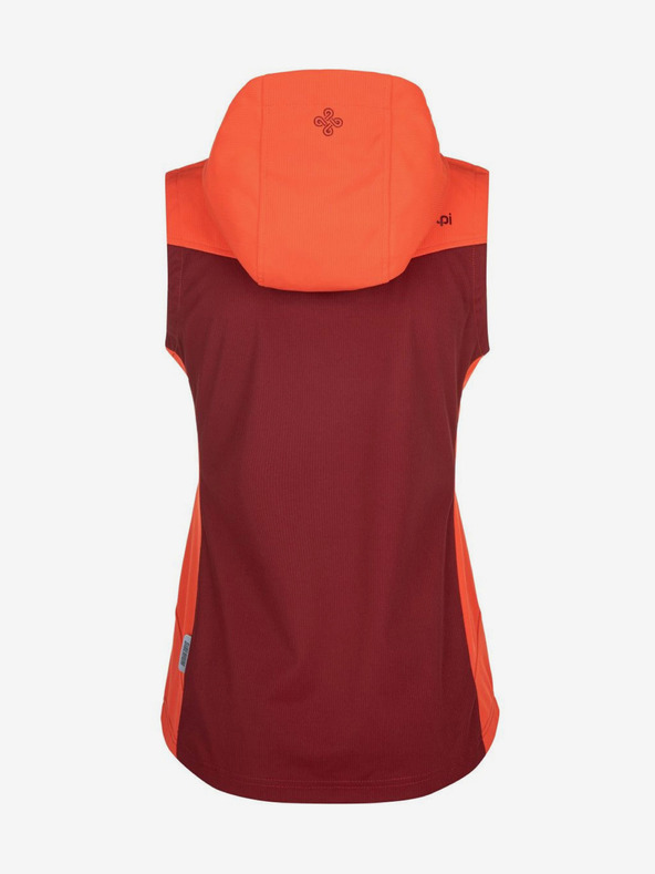 Kilpi Narancssárga és bor női softshell mellény Kilpi CORTINA