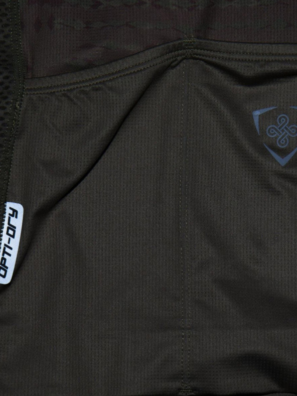 Kilpi Khaki és bor női Kilpi RITAEL-W kerékpáros mez