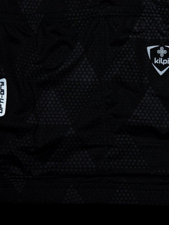 Kilpi Fekete férfi mintás kerékpáros trikó Kilpi SALETTA-M