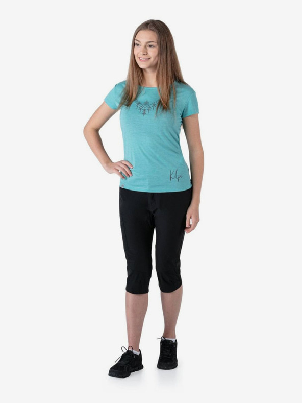 Kilpi Fekete női szabadtéri 3/4-es nadrág Kilpi OTARA-W