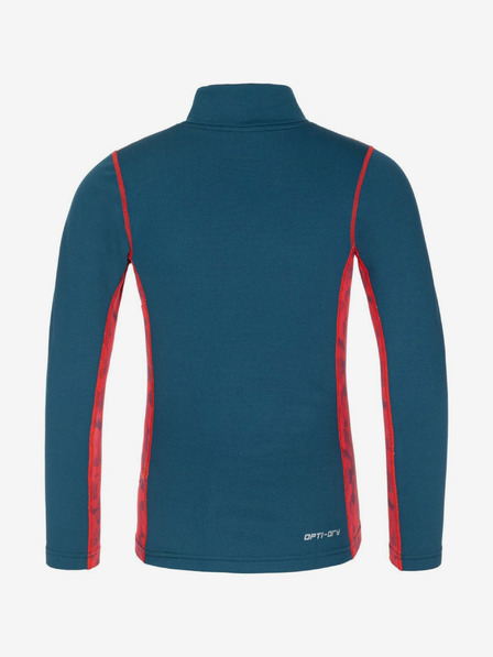 Kilpi Petrol színű hosszú ujjú gyermek funkcionális póló Kilpi WILLIE