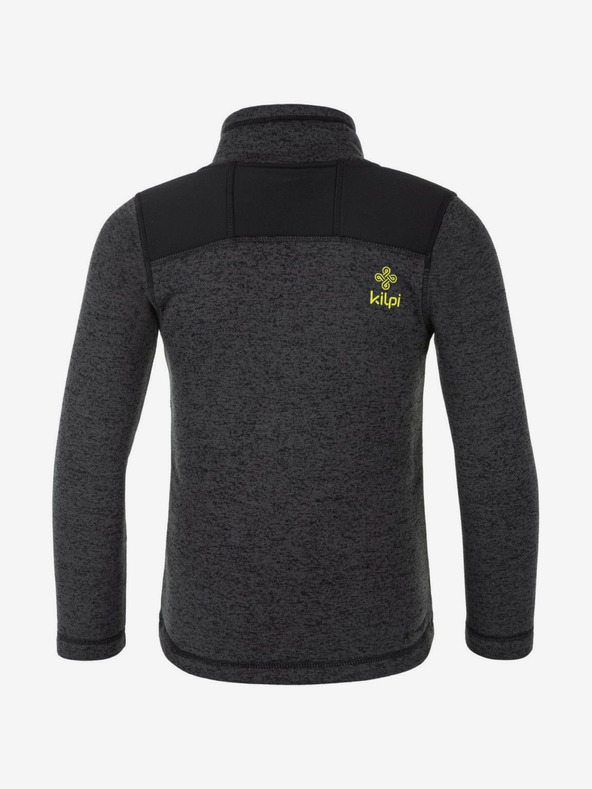 Kilpi Kilpi REGIN sötétszürke cipzáras fiú pulóver